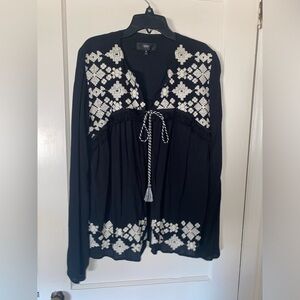 Mossimo tie front cardigan